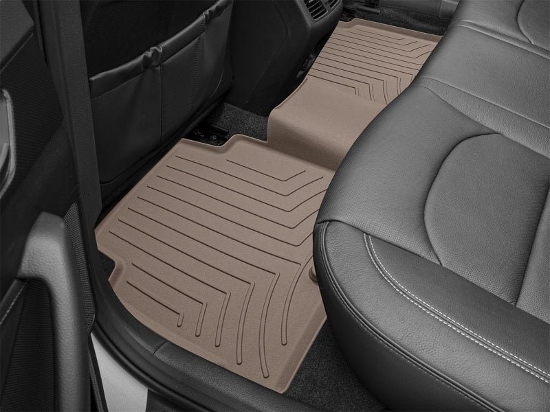 WeatherTech Rear FloorLiner HP for Kia Optima 2015-2016 – Tan, Custom Fit, Durable Rubber-like TPE Material