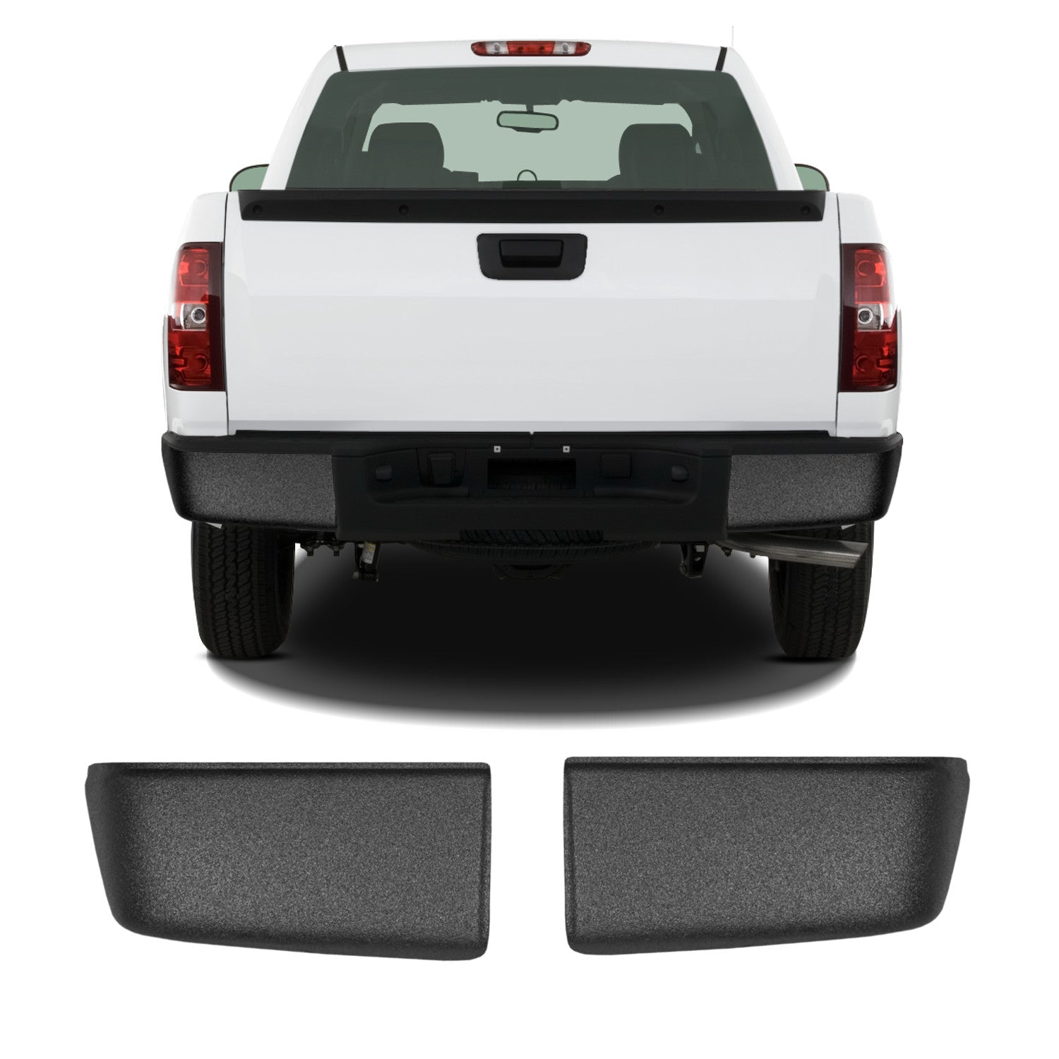 2007-2013 Chevy Silverado/GMC Sierra Rear Bumper Covers