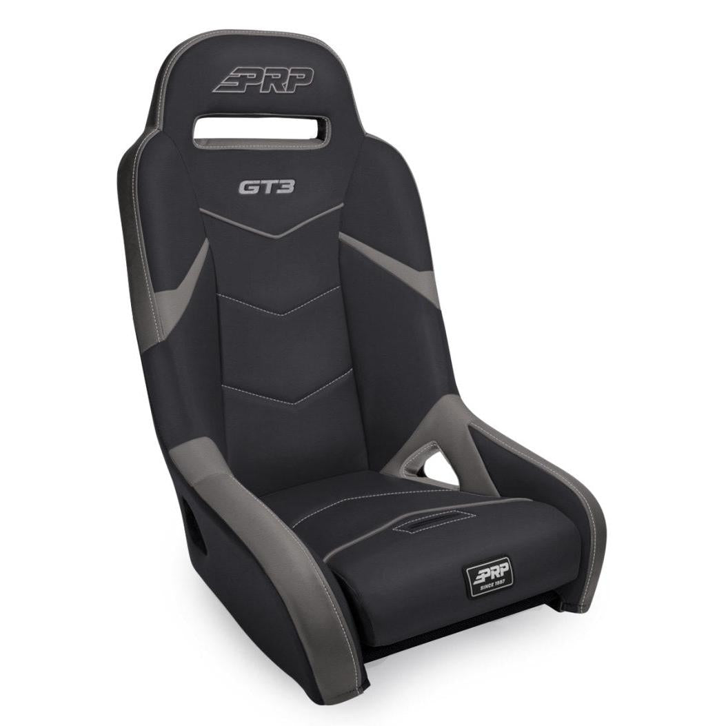 PRP GT3 Rear Suspension Seat- Black/Grey-SR1 Performance