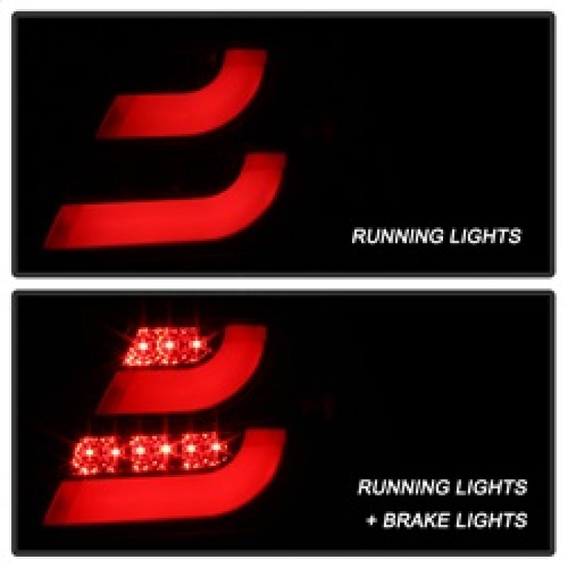 Spyder 04-08 Pontiac Grand Prix Light Bar LED Tail Light - Black Smoke (ALT-YD-PGP04-LED-BSM)-SR1 Performance