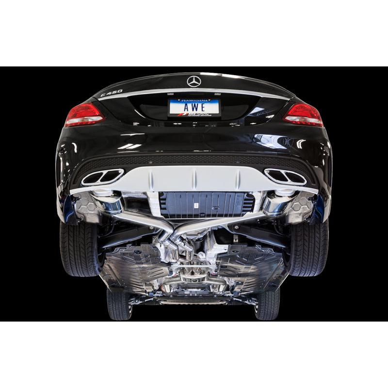 AWE Tuning Mercedes-Benz W205 C450 AMG / C400 Touring Edition Exhaust-SR1 Performance
