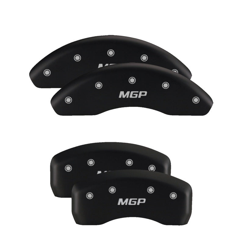 MGP 4 Caliper Covers Engraved Front & Rear Vintage Style/RT Yellow finish black-SR1 Performance