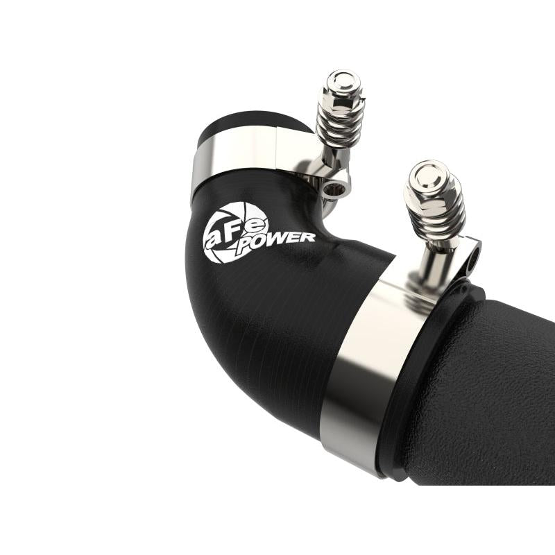 aFe Kia Stinger 18-22 V6-3.3L (tt) BladeRunner Hot Charge Pipe- Black-SR1 Performance