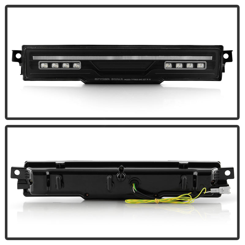 Spyder Apex 22-24 Toyota GR86/BRZ LED Rear Bumper Light w/ Fog Light - Blk (ALT-YD-TGR8622RRL-GR-BK)-SR1 Performance