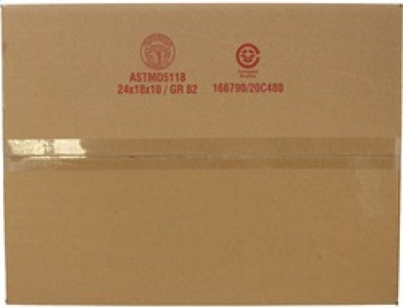 K&N Custom Racing Air Filter - Rectangular Carbon Fiber 4in Air Box w/ 2.75in Air Horn-SR1 Performance
