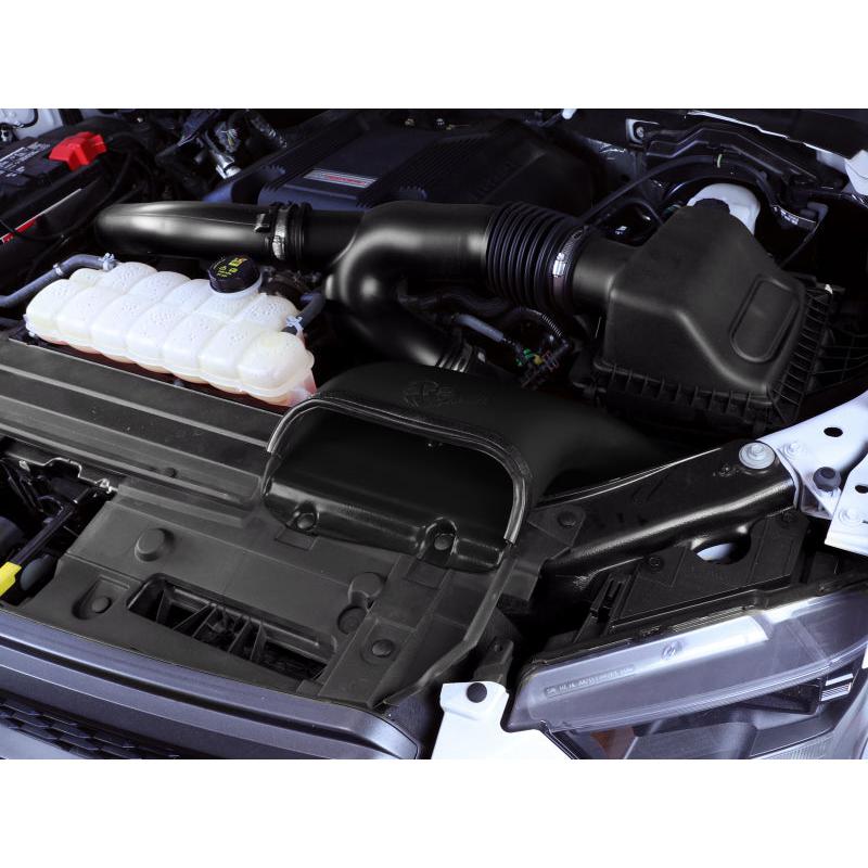 aFe Quantum Cold Air Intake System Scoop 15-18 Ford F150 EcoBoost V6-3.5L/2.7L-SR1 Performance