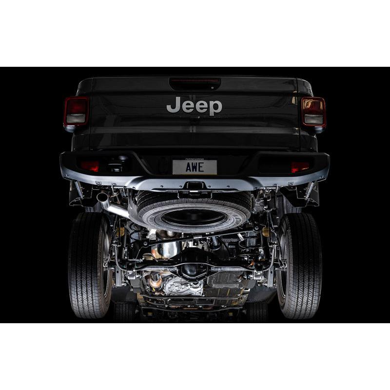 AWE Tuning 07-18 Jeep Wrangler JK/JKU 3.6L Trail Edition Cat-Back Exhaust-SR1 Performance