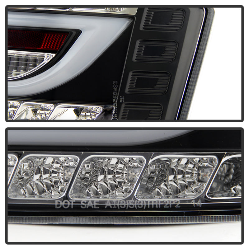 Spyder Audi A6 05-08 4Dr Sedan Only Version 2 Light Bar LED Tail Lights Blk ALT-YD-AA605V2-LBLED-BK-SR1 Performance