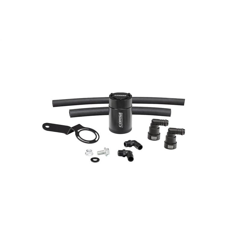 Corsa Performance 2015-2017 Ford Mustang 3 oz. Aluminum Oil Catch Can W/ Mounting Bracket-SR1 Performance