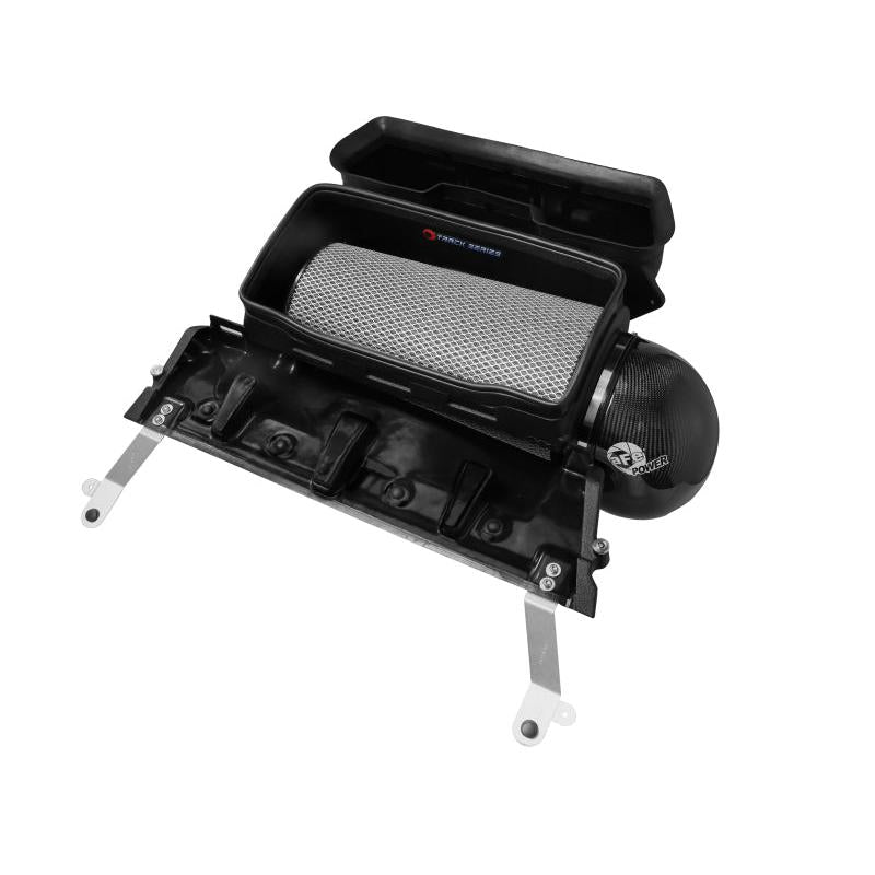 aFe 21-23 RAM 1500 TRX Track Series Carbon Fiber Cold Air Intake System w/ Pro DRY S-SR1 Performance