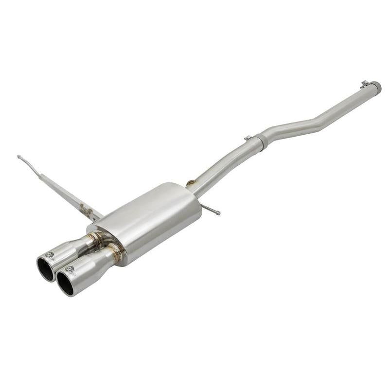 aFe MACHForce XP Exhausts Cat-Back SS-304 14-17 Mini Cooper S Hardtop 2-Door w/ Polished Tips-SR1 Performance