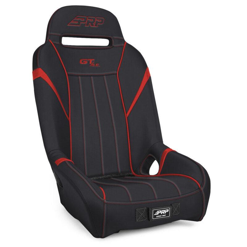 PRP Polaris RZR PRO XP/PRO R/Turbo R GT/S.E. Suspension Seat- Black/Red-SR1 Performance