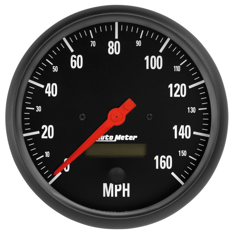 Autometer Z-Series 0-160MPH 5in. Electric Programmable W/LCD ODO Speedometer Gauge-SR1 Performance