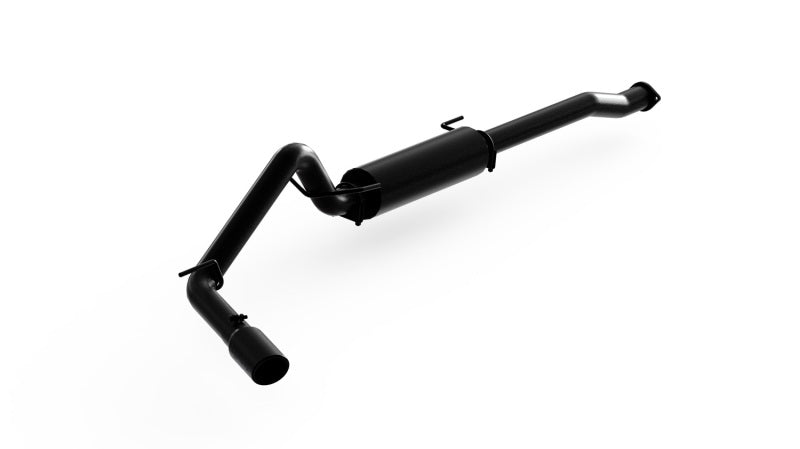 MBRP 2016 Toyota Tacoma 3.5L Cat Back Single Side Exit Black Exhaust System-SR1 Performance