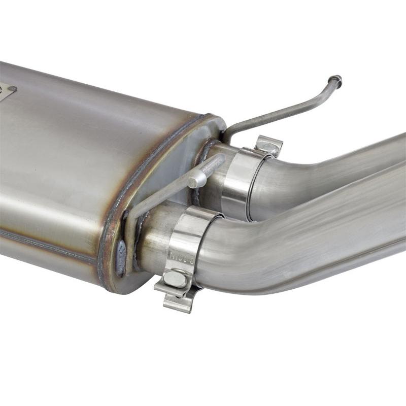 aFe MACH Force-Xp 3in CB SS Dual Exhaust w/Black Tips 09-16 GM Silverado/Sierra 4.3L/4.8L/5.3L-SR1 Performance