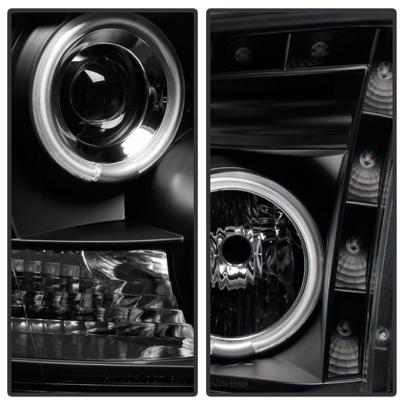 Spyder Dodge Ram 1500 09-14 Projector Headlights Halogen- CCFL Halo LED - Blk PRO-YD-DR09-CCFL-BK-SR1 Performance