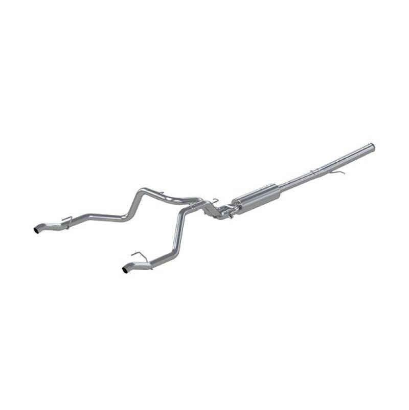 MBRP 19-Up Chevy Silverado 1500 6.2L 2.5in Catback Dual Rear Exit Aluminized-SR1 Performance