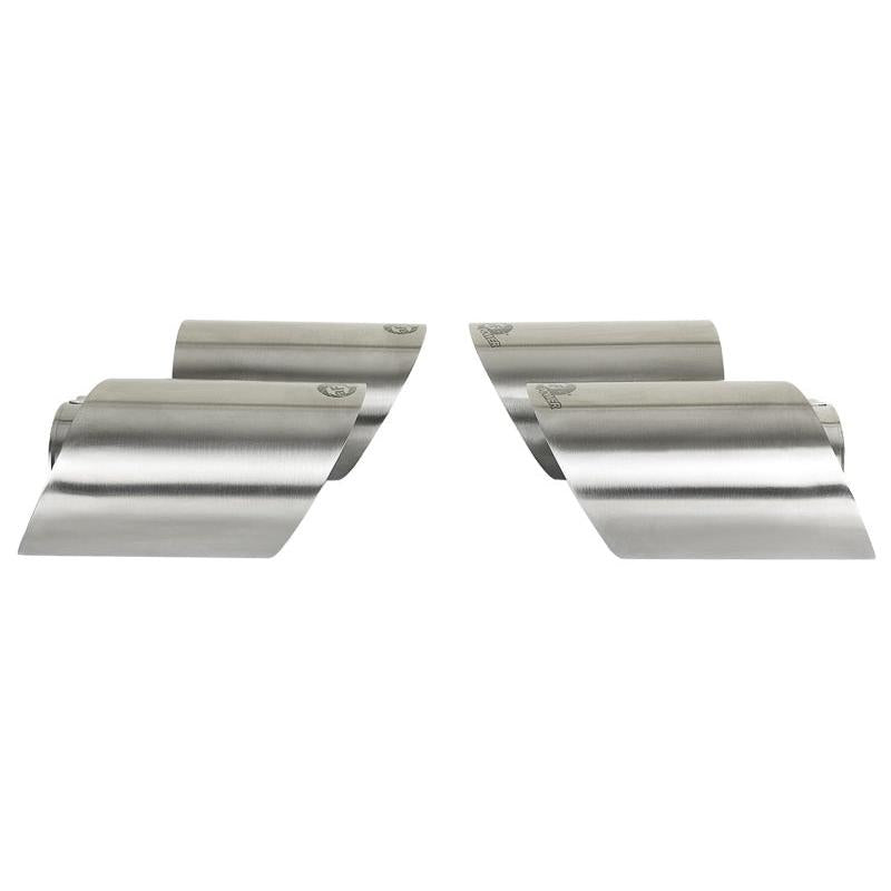 aFe MACH Force-Xp 304 SS OE Exhaust Tips Polished 12-16 Porsche 911 (C2S 991) H6 3.8L-SR1 Performance