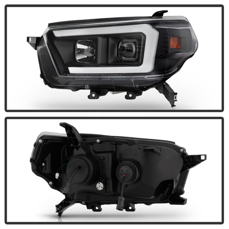Spyder Signature Toyota 4Runner 10-13 Projector Headlights - Black (PRO-YD-T4R10SI-BK)-SR1 Performance