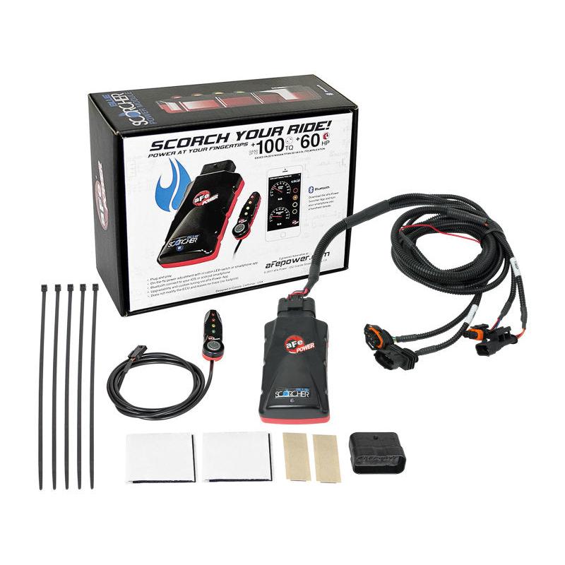 aFe Scorcher Blue Module 15-21 Ford Mustang Ecoboost L4-2.3L (t)-SR1 Performance