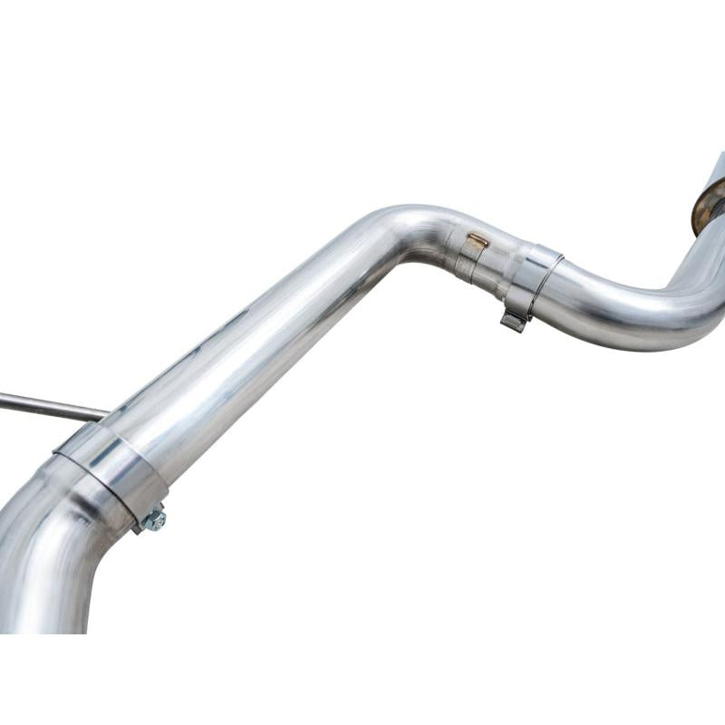 AWE 2022 VW GTI MK8 Track Edition Exhaust - Chrome Silver Tips-SR1 Performance