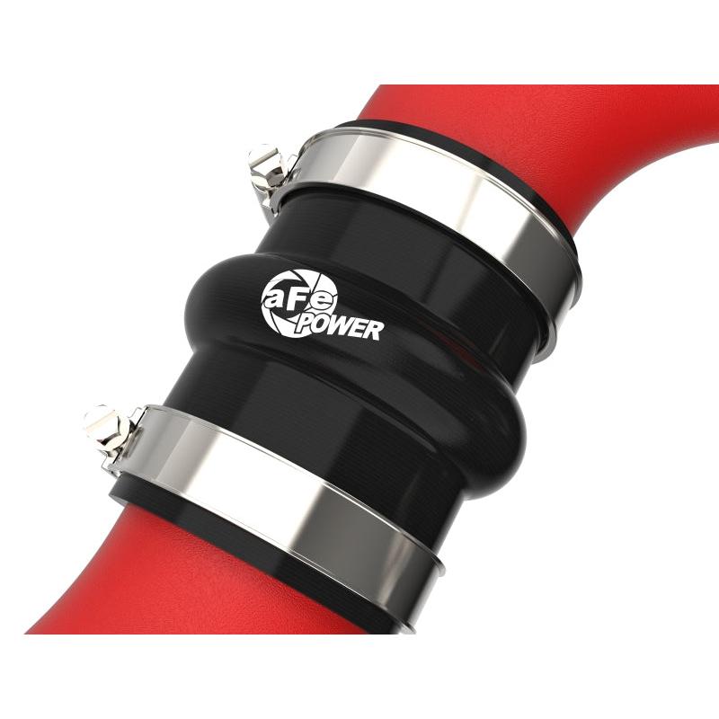 aFe 2024+ Toyota Tacoma BladeRunner 2.5in & 3in Aluminum Hot & Cold Charge Pipe Kit - Red-SR1 Performance