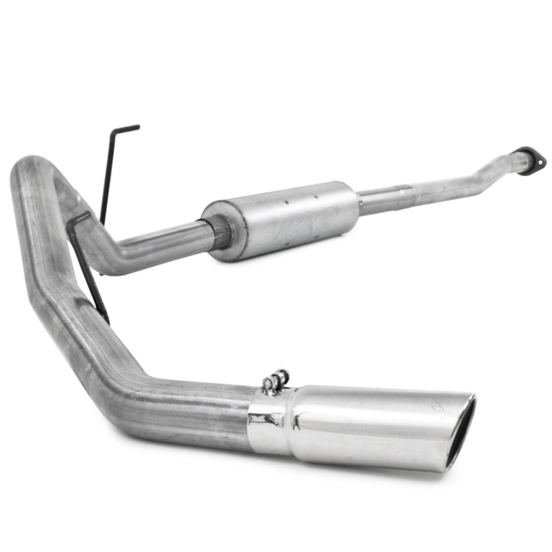 MBRP Universal F150 V6 Ecoboost 3in Aluminized Cat Back Single Side-SR1 Performance