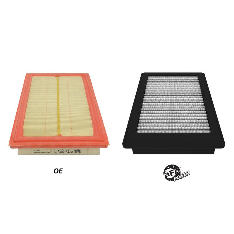 aFe MagnumFLOW OE Replacement Air Filter w/Pro Dry S Media 15-18 Mercedes C300 (L4-2.0L Turbo)-SR1 Performance