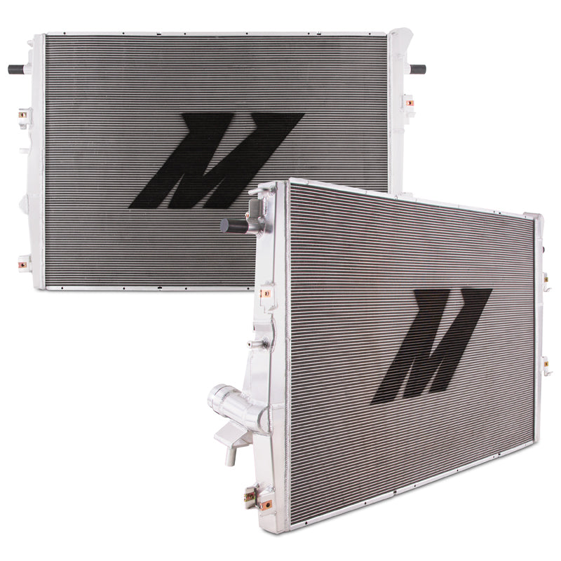 Mishimoto 2017+ Ford 6.7L Powerstroke Aluminum Primary Radiator - Direct Fit Replacement