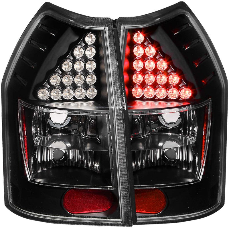 ANZO 2005-2008 Dodge Magnum LED Taillights Black-SR1 Performance