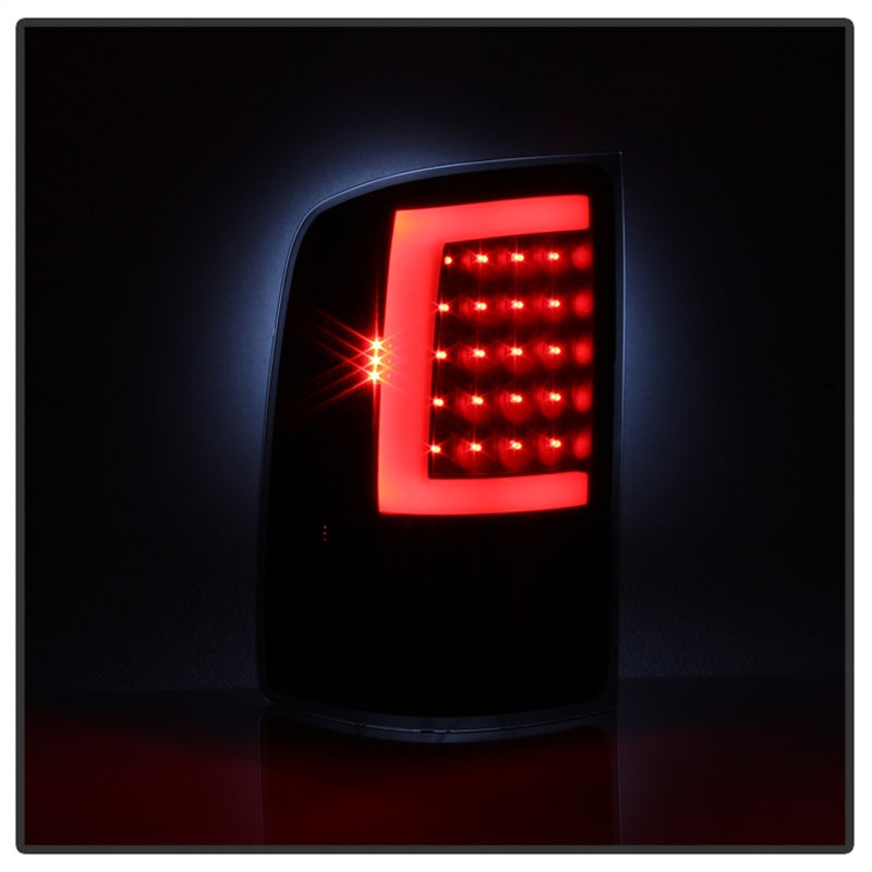xTune 07-13 GMC Sierra 1500 LED Tail Lights - Black Smoke (ALT-ON-GS07-G2-LED-BSM)-SR1 Performance