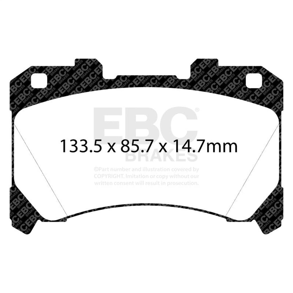 EBC Yellowstuff Front Brake Pads for Toyota GR Corolla 2023+ | Part Number DP42430R