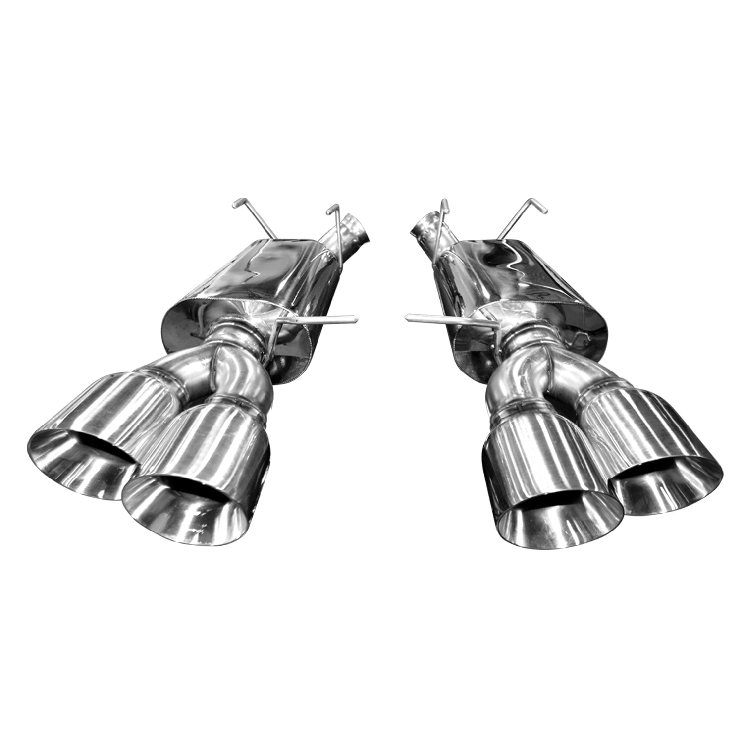 3" Axle-Back w/SS Quad Tips. 2013-2014 Shelby GT500.
