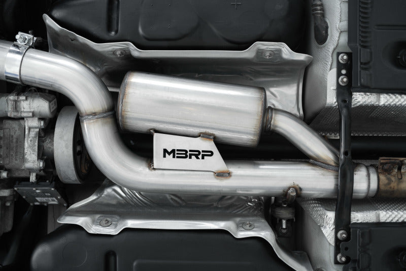 MBRP 15-19 VW Golf R 3in Cat Back Single Exit Exhaust Pro Series w/ Valve Delete - T304-SR1 Performance