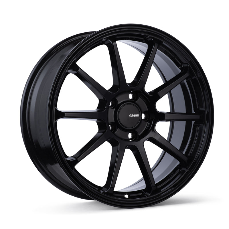 Enkei PX-10 17x7.5 5x100 45mm Offset 72.6mm Bore Gloss Black Wheel-SR1 Performance