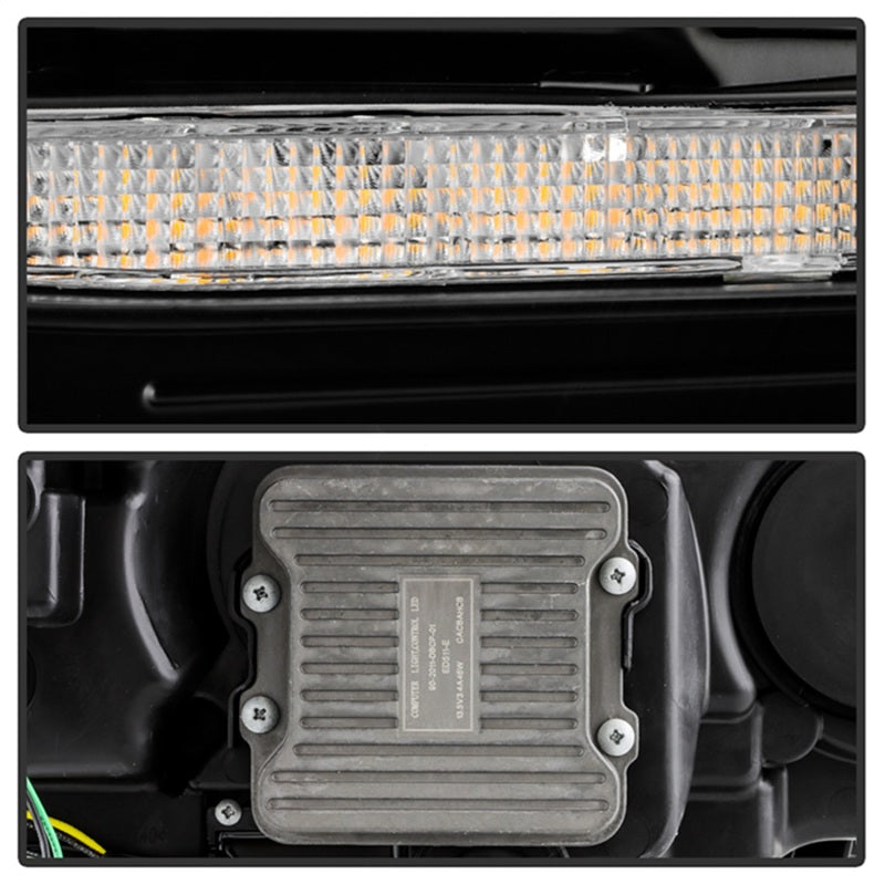 Spyder Apex 14-20 Toyota 4Runner High-Power LED Module Headlights - Black (PRO-YD-T4R14AP-SEQ-BK)-SR1 Performance