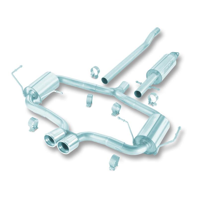 Borla 04-06 Mini Cooper S (Incl. Convertible) Aggressive Cat-back-SR1 Performance