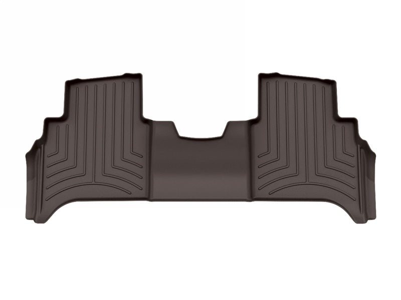 WeatherTech Rear FloorLiner HP for 2019-2024 Mercedes-Benz G-Class SUV in Cocoa - Custom Fit and High Performance Protection