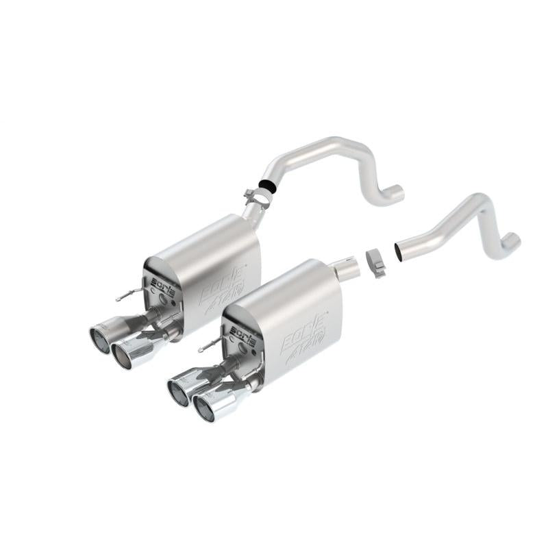 Borla 09-12 Chevy Corvette C6 Coupe/Convertible 6.2L 8cyl Aggressive ATAK Exhaust-SR1 Performance