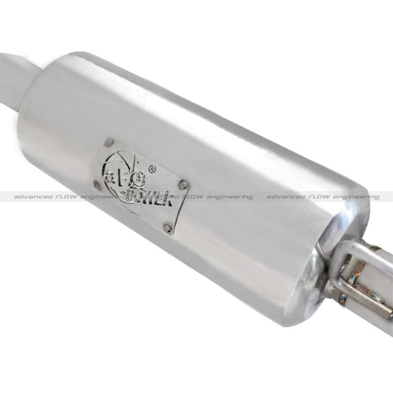 aFe Takeda Exhaust Cat-Back 304 Stainless Steel 11-14 Nissan Juke L4 1.6L (t) Polished Tip-SR1 Performance