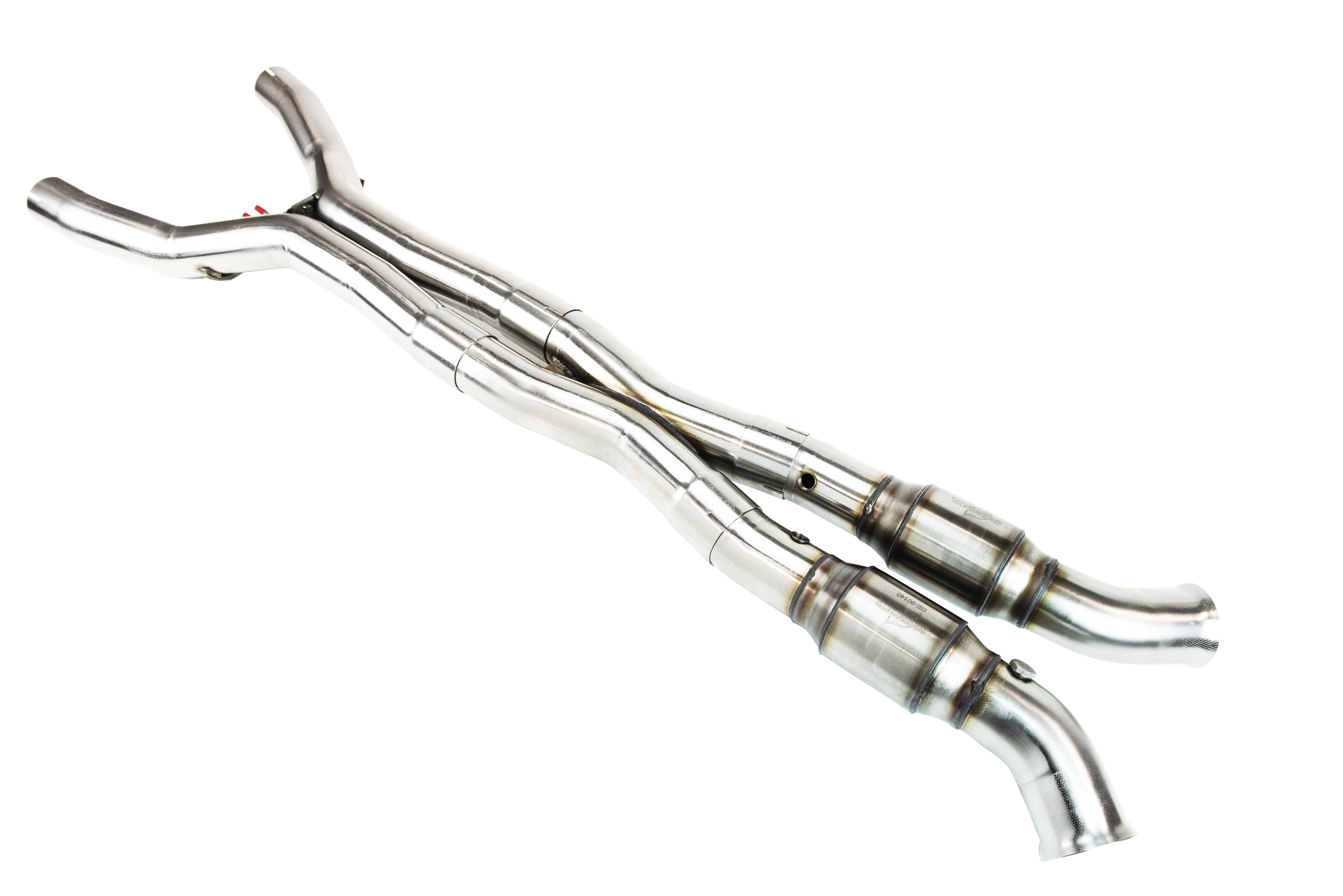 1-7/8" x 2" Header and GREEN Connection Kit. 2014-2019 Corvette LT1/LT4/LT5 6.2L