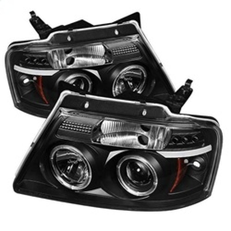 Spyder Ford F150 04-08 Projector Headlights Version 2 LED Halo LED Blk PRO-YD-FF15004-HL-G2-BK-SR1 Performance