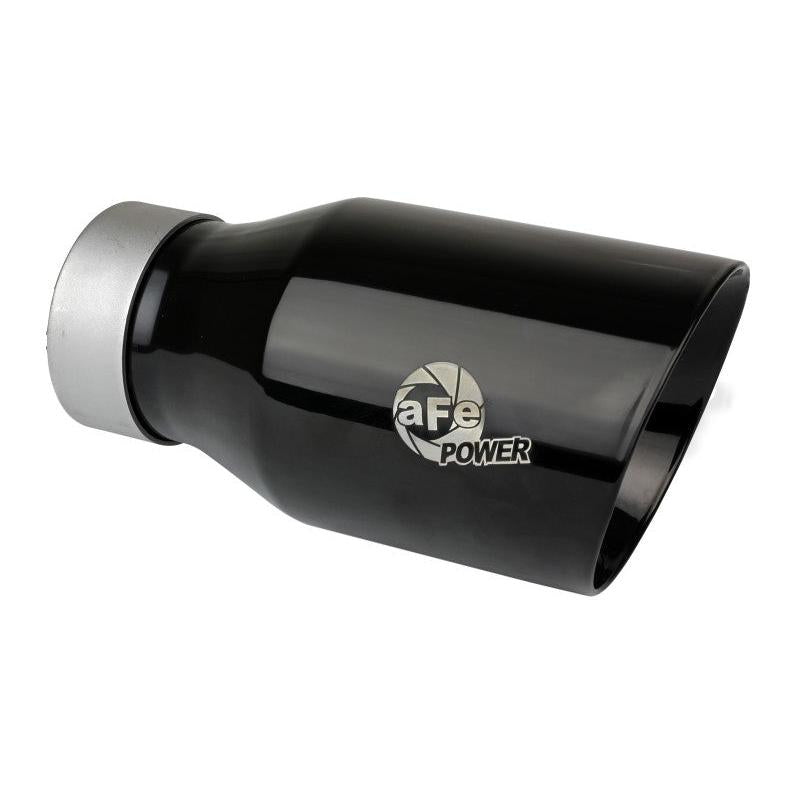 aFe Large Bore-HD 3in 409SS DPF-Back 20-21 GM Trucks L6-3.0L (td) LM2 - Black Tip-SR1 Performance