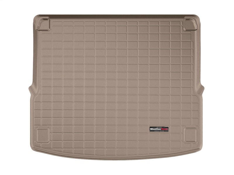 WeatherTech 2020-2023 Audi Q5 PHEV Tan Cargo Liner - Complete Trunk Protection with Raised Lip and Textured Finish