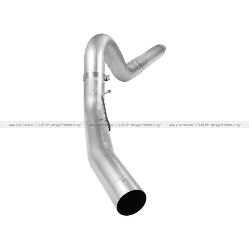 aFe Atlas 5in DPF-Back Aluminized Steel Exh Sys, Ford Diesel Trucks 08-10 V8-6.4L (td) No tip-SR1 Performance