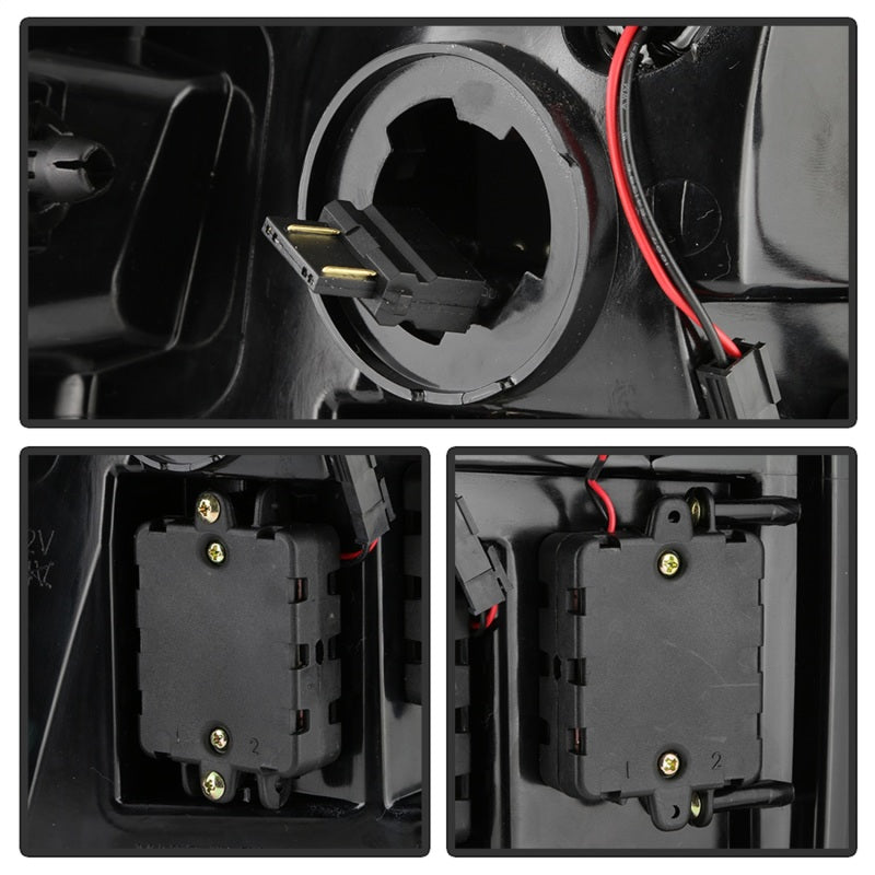 Spyder Dodge Ram 09-18 LED Tail Lights - All Black ALT-YD-DRAM09V2-LED-BKV2 (Incandescent Only)-SR1 Performance