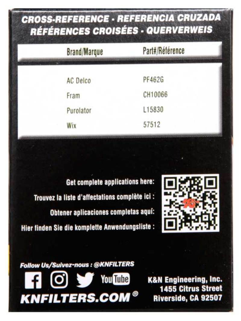 K&N Performance Oil Filter for 07-15 Mini Cooper L4-1.6L-SR1 Performance