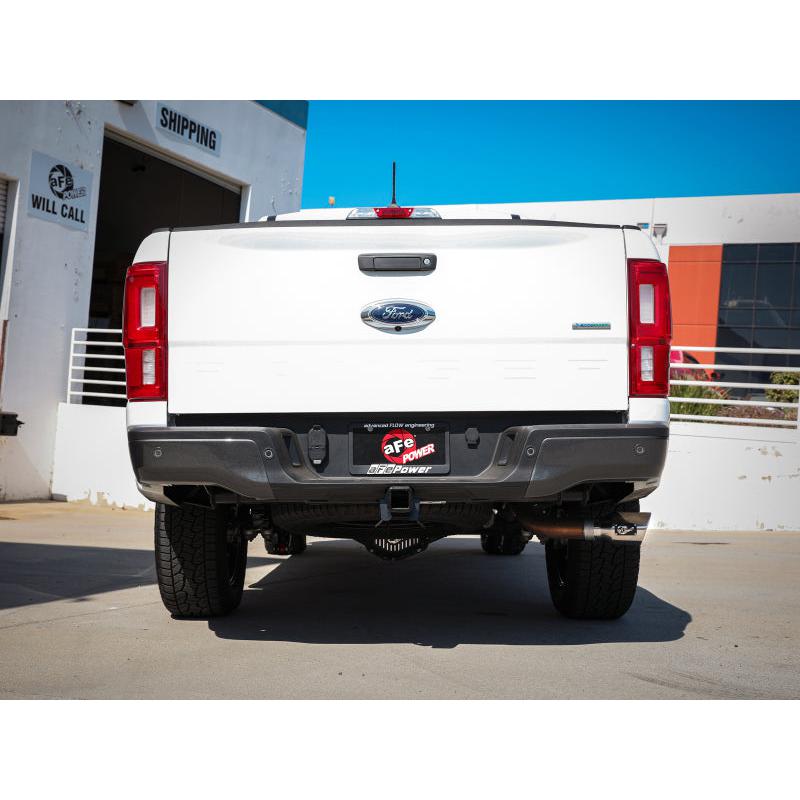 aFe Apollo GT Series 3in 409 SS Cat-Back Exhaust 2019 Ford Ranger 2.3L w/ Polished Tips-SR1 Performance