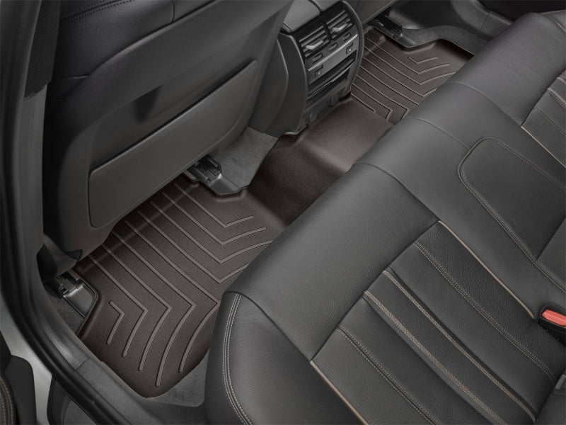 WeatherTech 2017+ BMW 5 Series Rear FloorLiner DigitalFit Cocoa Part 4710892