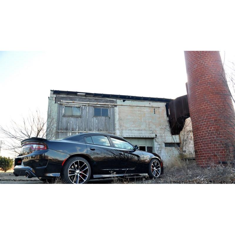 Corsa 2015-2023 Dodge Charger SRT/Scat Pack/R/T 6.4L Black Xtreme Cat-Back Exhaust-SR1 Performance